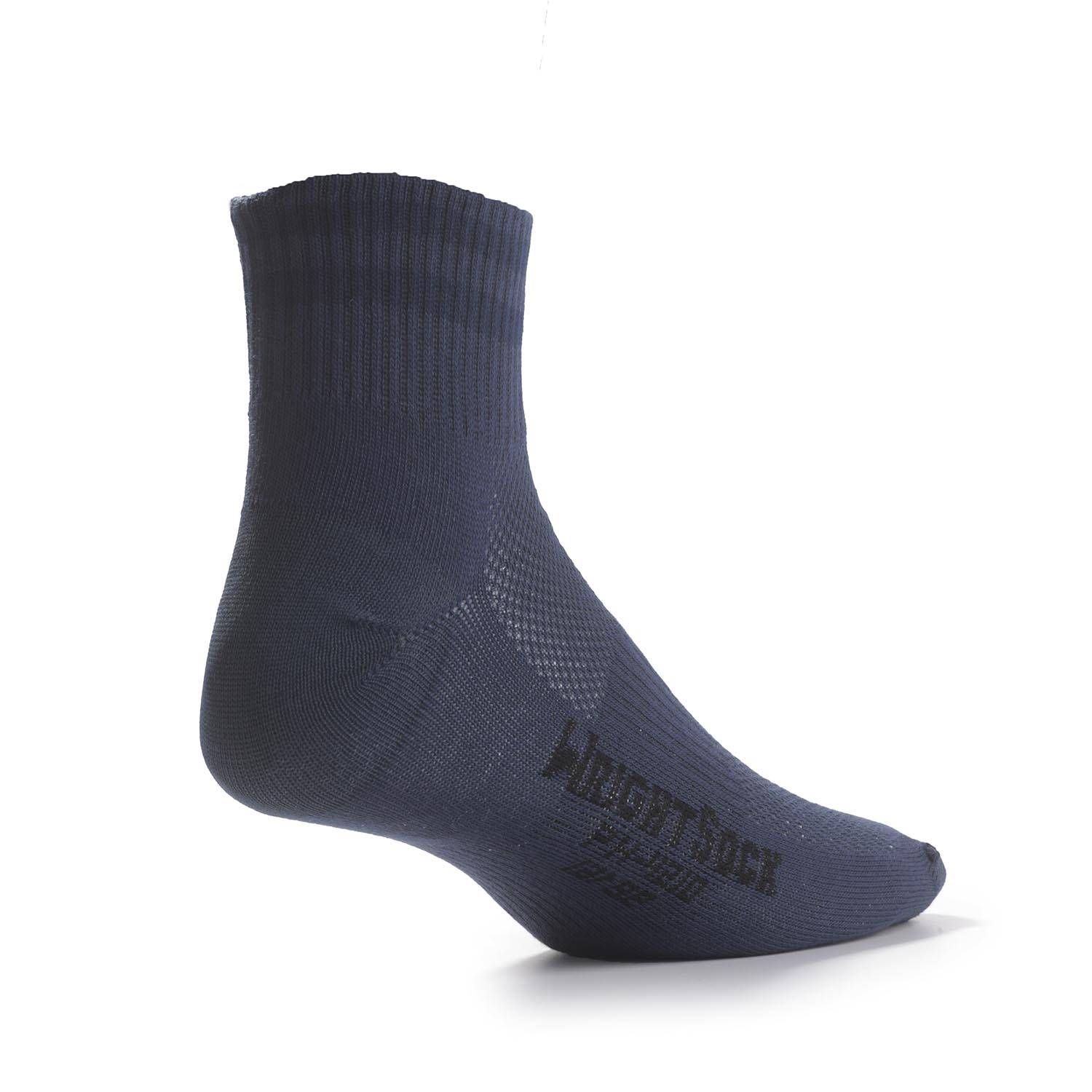 Blue Wrightsock Cushioned DLX Ankle - M