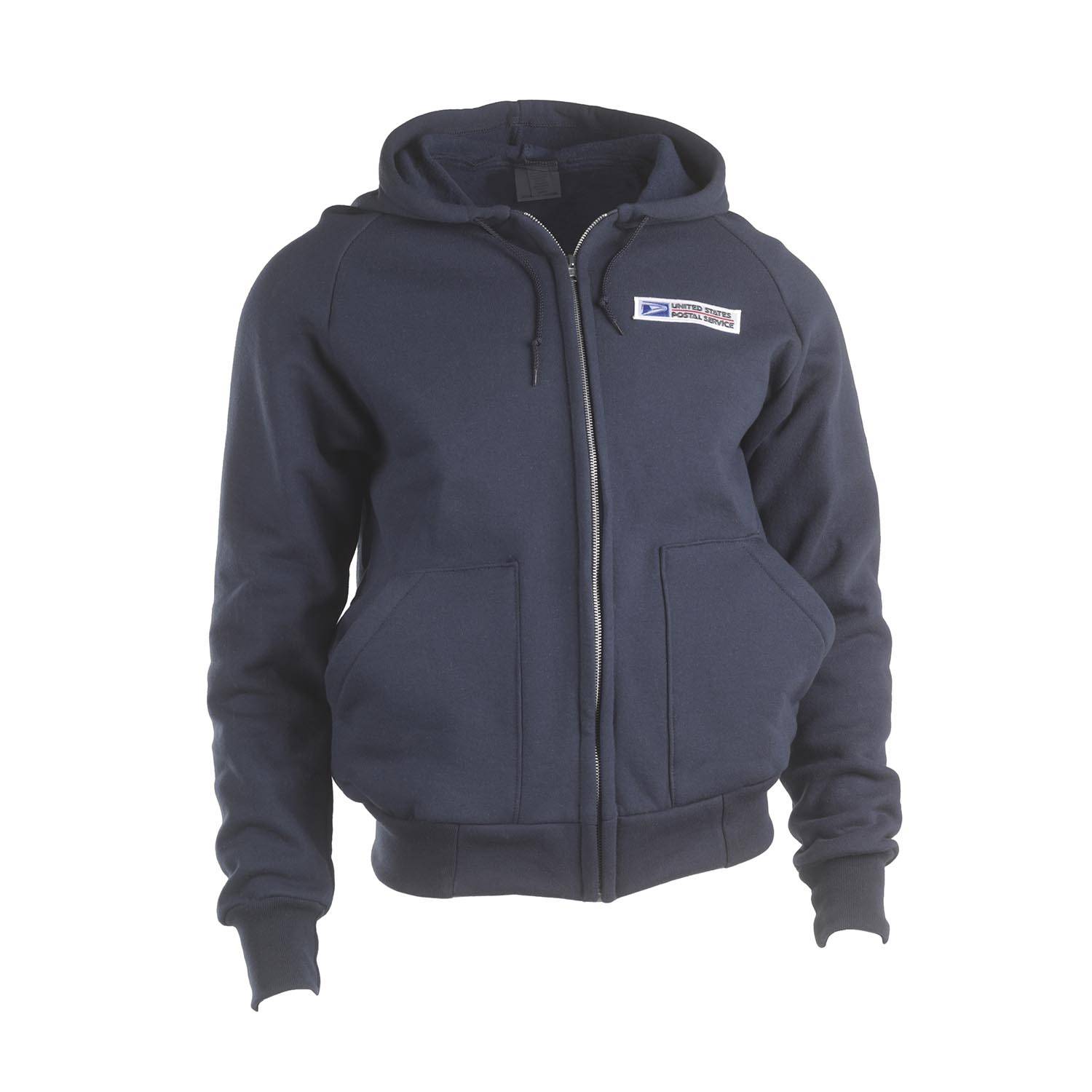 UNION MADE POSTAL ZIP FRONT HOODIE